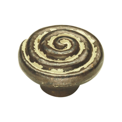 Manchester 1-1/4 Inch Diameter Biscayne Antique Cabinet Knob