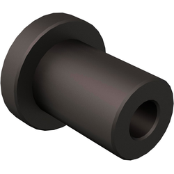 Mounting Kit for Barn Door Rail Extension, Matte Black
