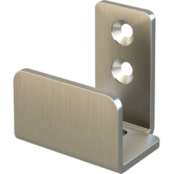 Barn Door C Guide, Stainless Steel