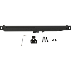 Soft Close Mechanism Kit for Flat Rail Barn Door, Matte Black