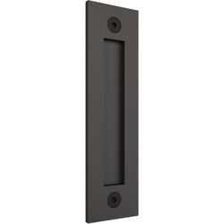 8-21/32 Inch (220 mm) Height Surface Mount Flush Barn Door Handle, Oil Rubbed Bronze