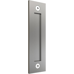 8-21/32 Inch (220 mm) Height Surface Mount Flush Barn Door Handle, Stainless Steel