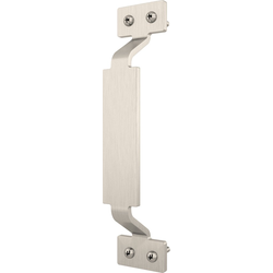 8-11/16 inch (220 mm) Height Rectangle Barn Door Handle, Satin Nickel