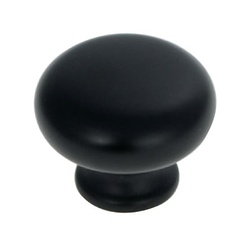 Cottage 1-1/8 Inch Diameter Oil Rubbed Bronze Cabinet Knob