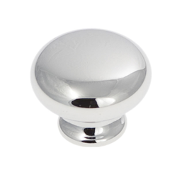 Cottage Knob 1-1/8 inch Diameter Chrome
