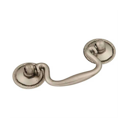 26% OFF Manor House 2-1/2 Inch Center to Center Silver Stone Cabinet Bail Pull
