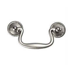 26% OFF Manor House 3 Inch Center to Center Silver Stone Cabinet Bail Pull