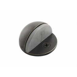 1 Inch Projection Half Dome Door Stop, Medium Bronze