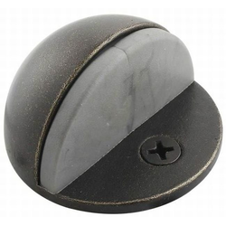 1 Inch Projection Half Dome Door Stop, Oil Rubbed Bronze