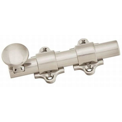 4 Inch Length Dutch Door Bolt, Satin Nickel