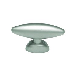 Metropolis 1-1/2 Inch Diameter Satin Nickel Cabinet Knob