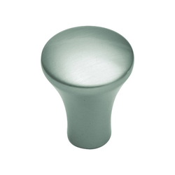 Metropolis 1 Inch Diameter Satin Nickel Cabinet Knob