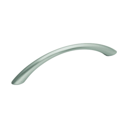 Metropolis 3-3/4 Inch Center to Center Satin Nickel Cabinet Pull