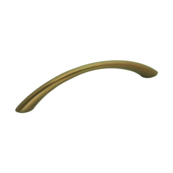 Metropolis 3-3/4 Inch Center to Center Veneti Bronze Cabinet Pull