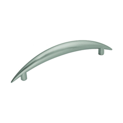 Metropolis 3-3/4 Inch Center to Center Satin Nickel Cabinet Pull