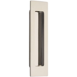 1-3/4 Inch Width x 6 Inch Height Modern Rectangular Flush Pull, Polished Nickel Lifetime