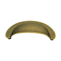 Oxford Antique 2-3/4 Inch Center to Center Windover Antique Cabinet Cup Pull