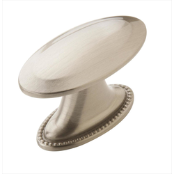 Clearance Sale, Atherly 1-1/2 Inch Diameter Satin Nickel Cabinet Knob