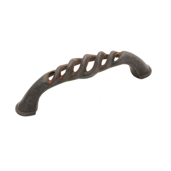 Charleston Blacksmith 3 Inch Center to Center Rustic Iron Cabinet Pull