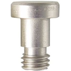 3/4 Inch Height Extended Button Tip for Hinge Pivot Stop Finial, Satin Nickel
