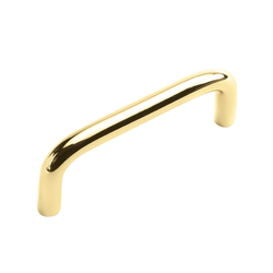 Wire Pulls Pull 3 inch Center to Center Polished Brass