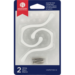 Utility Hook, Pair, White