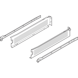 Metabox Slide 3.5 inch Height x 16 inch L- White