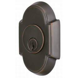 # 8 Single Cylinder Deadbolt, Oil Rubbed Bronze