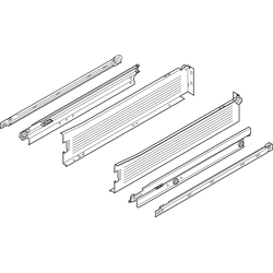 Metabox Slide 3.5 inch Height x 22 inch Length White