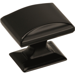 Candler 1-1/4 Inch Diameter Black Bronze Cabinet Knob
