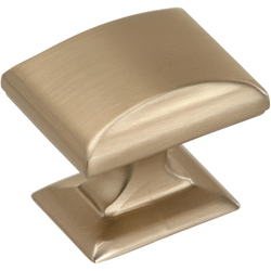 Candler 1-1/4 Inch Diameter Golden Champagne Cabinet Knob