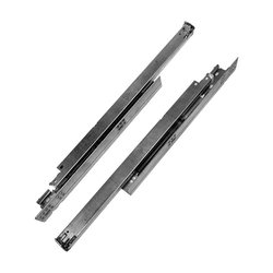  Tandem 563 Series for Frameless Construction, 18 Inch Long, 5/8” Drawer Side Thickness, Blumotion Soft Close Undermount Slide, Full Extension, 100 lb. Load Rating