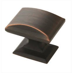 Candler 1-1/4 Inch Diameter Oil Rubbed Bronze Cabinet Knob