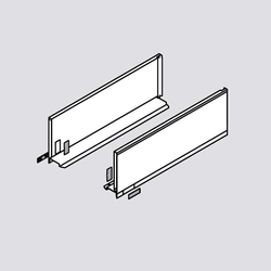 Legrabox C 22 inch Drawer Profile Left/Right Orion Gray