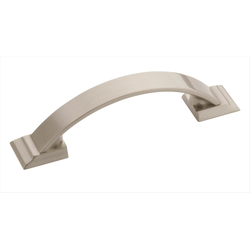 Candler 3 Inch Center to Center Satin Nickel Cabinet Pull