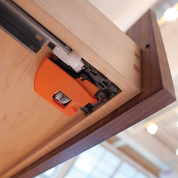  Blum Left-Handed Standard 2-Way Tandem Locking Device, Includes Up and Down, and Side-to-Side Adjustability 