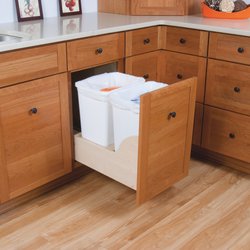 Tip-On BLUMOTION For Movento 12 Inch Waste or Recycle Set