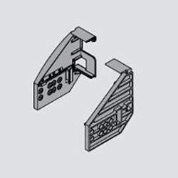 Servo-Drive Adapter Set-Horizontal Mount-Face Frame