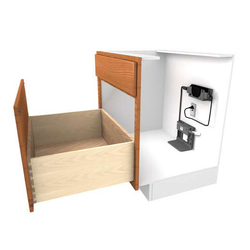 33% OFF Blum Servo-Drive Powered "Push-to-Open" Waste/Recycle Set. Roll-Out Units and Slides Sold Separately.