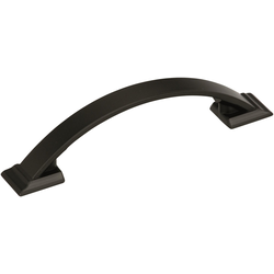 Candler 3-3/4 Inch Center to Center Black Bronze Cabinet Pull (Handle)