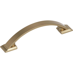 Candler 3-3/4 Inch Center to Center Golden Champagne Cabinet Pull (Handle)