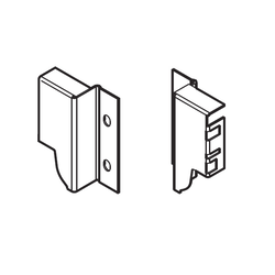Tandembox R- Fix Bracket Stainless "N inch Height