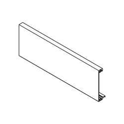 Tandembox Front Piece 40-13/16 inch Gray