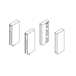 Tandembox BOXCOVER Set Stainless Steel