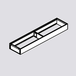Legrabox Ambia-Line Narrow Utensil Insert 20 inch Orion Gray