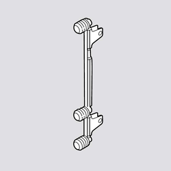 Legrabox C Front Fixing Bracket Expando Sold Each
