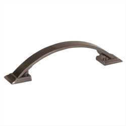 Candler 3-3/4 Inch Center to Center Gunmetal Cabinet Pull