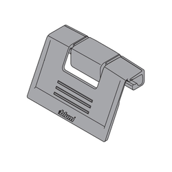 Tandembox Interior Front Handle -Grey