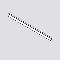 Legrabox Cross Gallery Rail 42-1/2 inch Stainless Steel