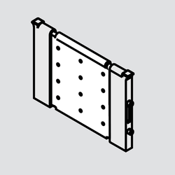 OrgaLine Single Divider for 3-7/16 inch Space